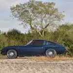 1963 Chevrolet Corvette Split Window Studio Concept Coupé, Seitenansicht im Freien.