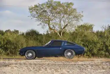 1963 Chevrolet Corvette Split Window Studio Concept Coupé, Seitenansicht im Freien.