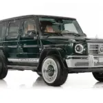 Carlex G63 Racing Green Vintage SUV mit handgebürsteter, dunkelgrüner Lackierung und sportlicher Optik