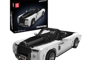Klemmbausteinmodell des Mould King 10031 Wraith Luxury British Droptop samt Originalverpackung