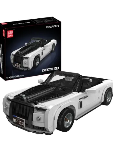 Klemmbausteinmodell des Mould King 10031 Wraith Luxury British Droptop samt Originalverpackung