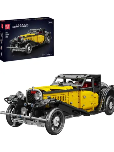 MOULD KING 13080 Vintage T50 als Klemmbausteinmodell im Set inklusive Originalverpackung