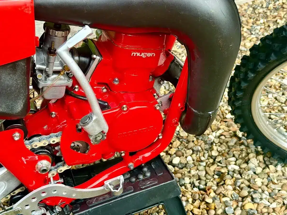Mugen-Banzai-Konversion: Motor einer Honda CR 125 von 1980 mit Wasserkühlung und Performance-Umbau