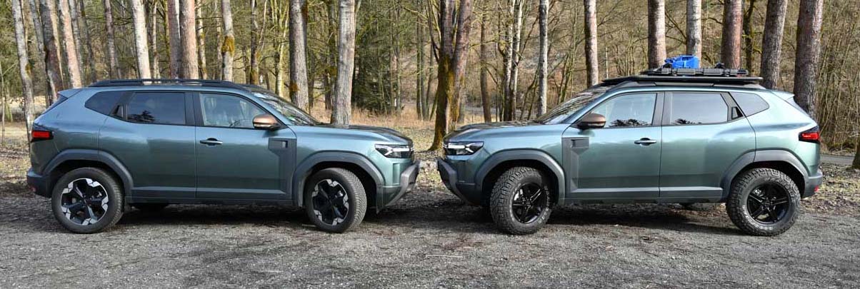Der neue Dacia Duster als Minicamper mit Dachzelt