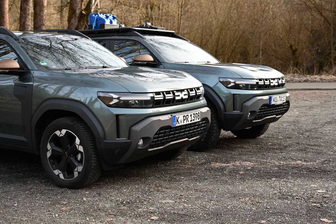 Der neue Dacia Duster als Minicamper mit Dachzelt