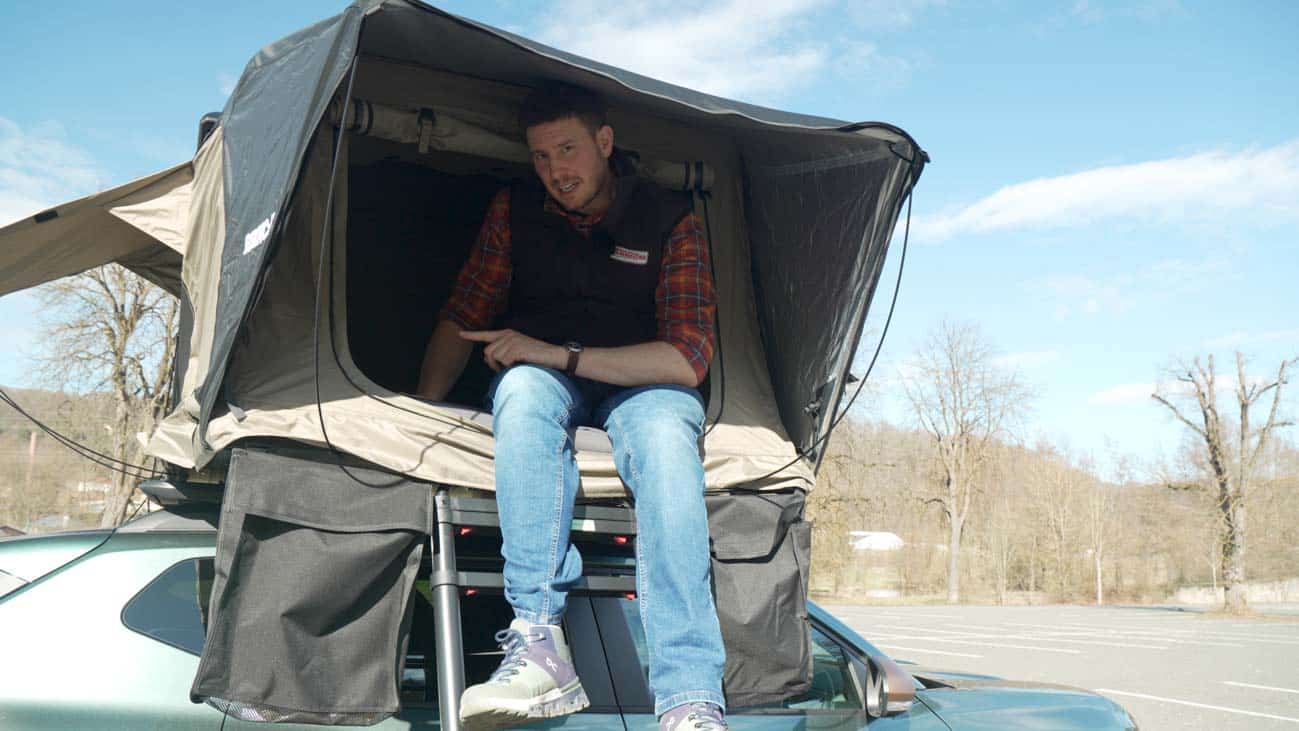 Der neue Dacia Duster als Minicamper mit Dachzelt