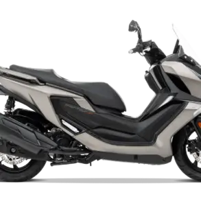 Kymco Downtown GT 350i TCS Maxiscooter seitlich fotografiert