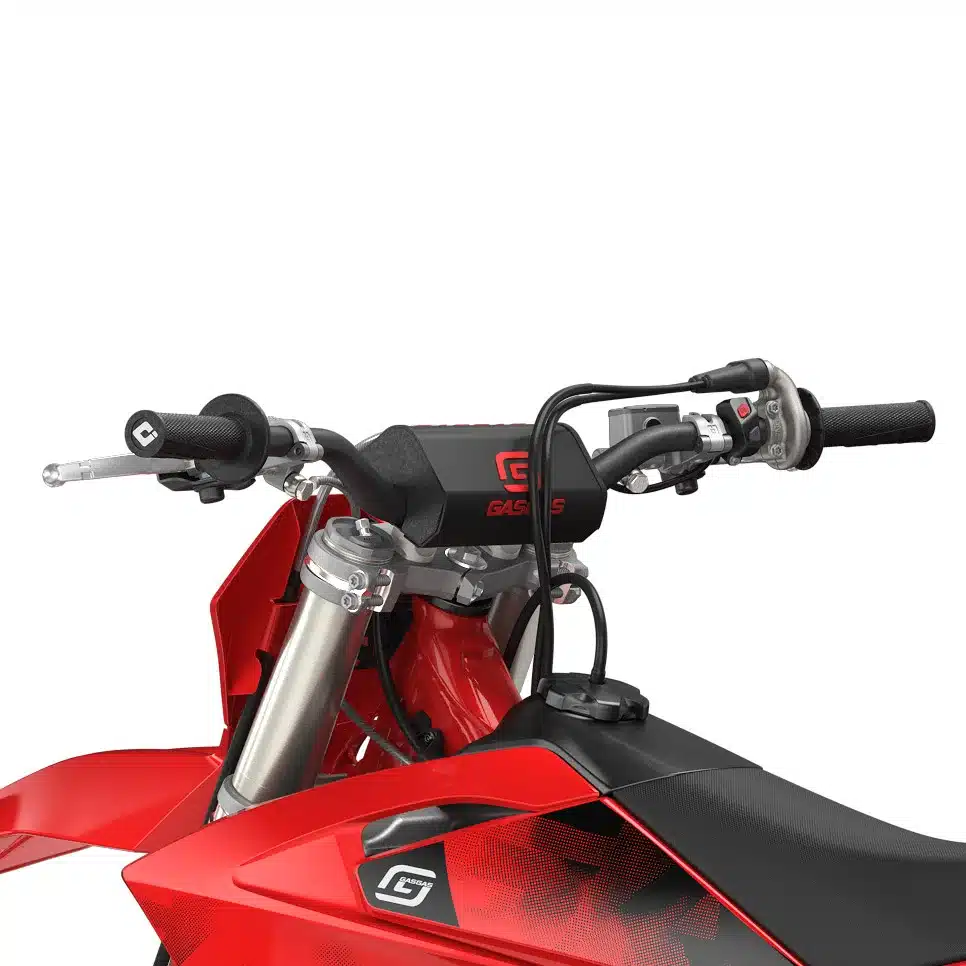 Lenker und obere Fahrzeugpartie der GasGas MC 250F 2026 im Detail