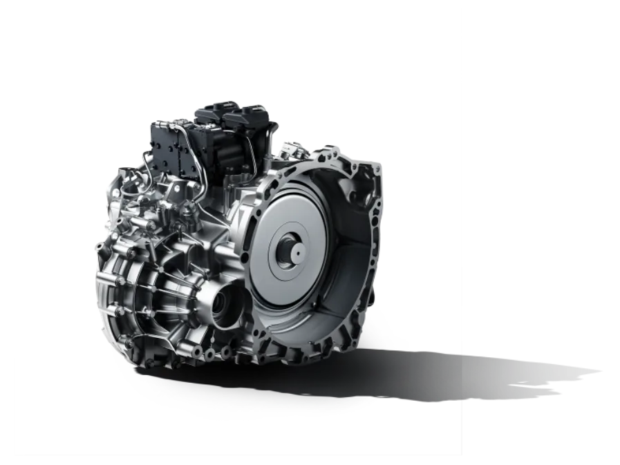 7-Gang-Doppelkupplungsgetriebe des Geely Coolray in Nahaufnahme