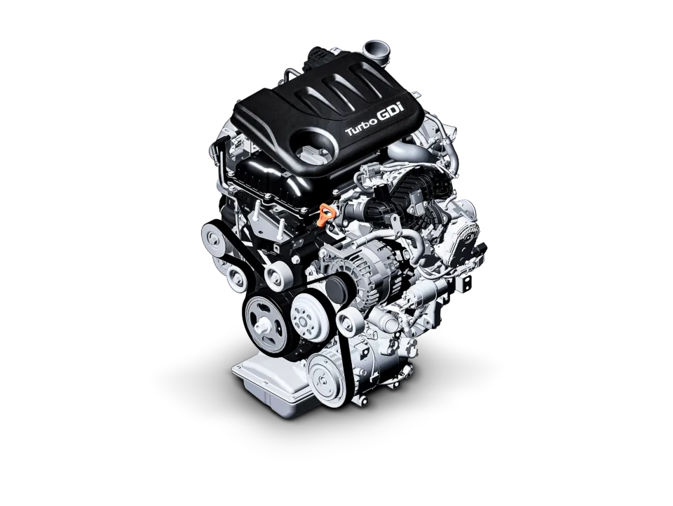 Hyundai Tucson 1.6 T-GDI Turbo-GDI Motor freigestellt