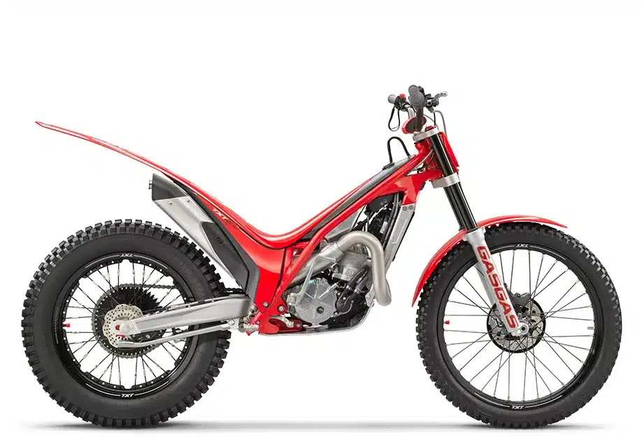 GasGas TXT RACING 125 Trial-Motorrad Baujahr 2025 in Seitenansicht