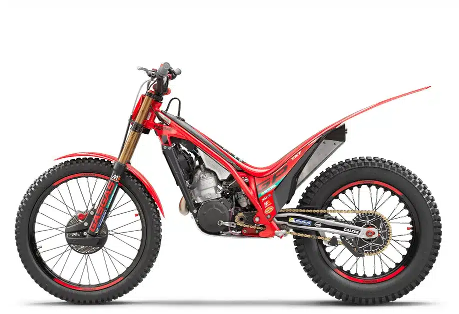 GASGAS TXT GP 250 2025 als Trial-Motorrad in Seitenansicht