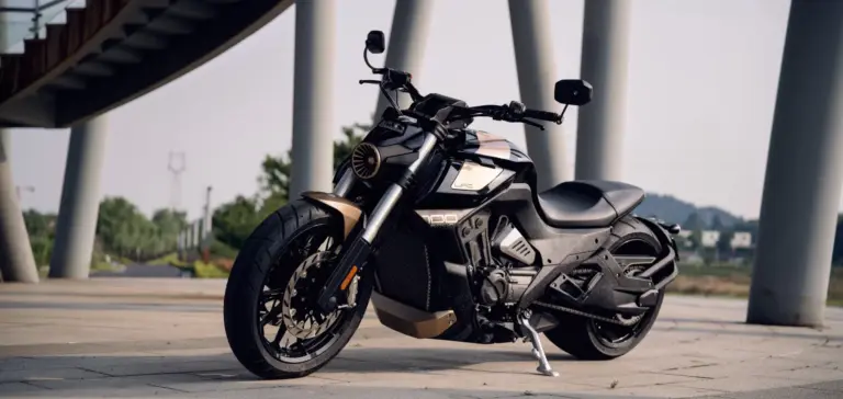 Benda LFC 700 Pro Motorrad mit langem Radstand und auffälligem Design