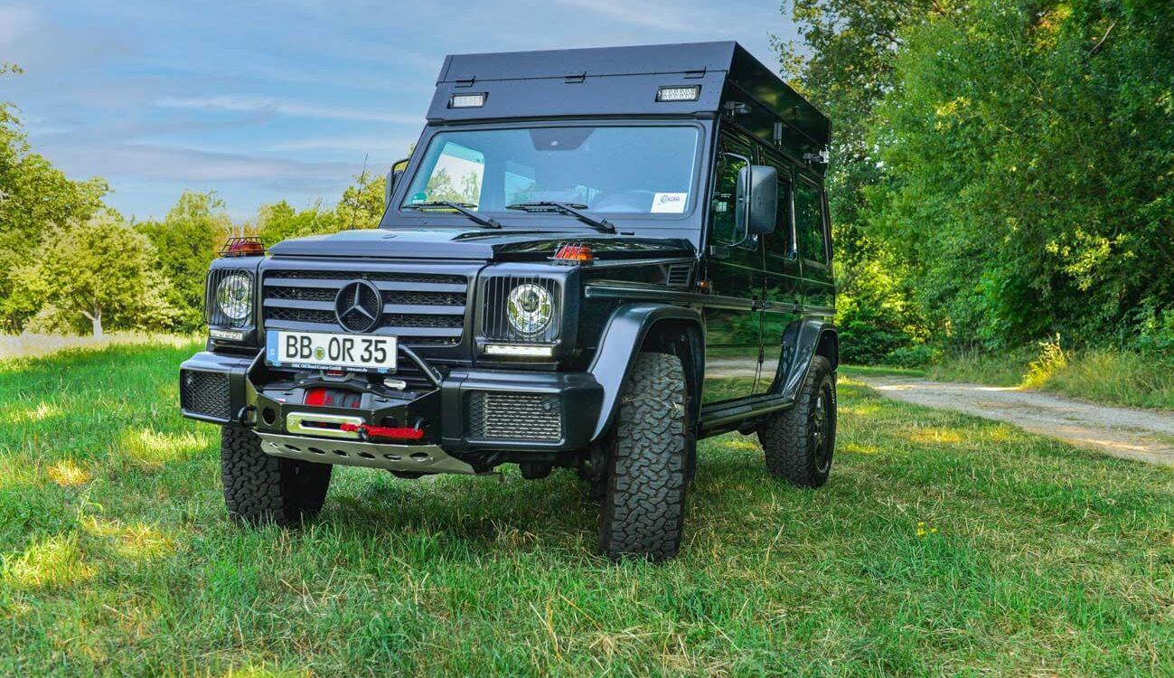 Mercedes G als nobler Minicamper
