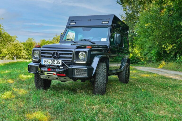 Mercedes G als nobler Minicamper