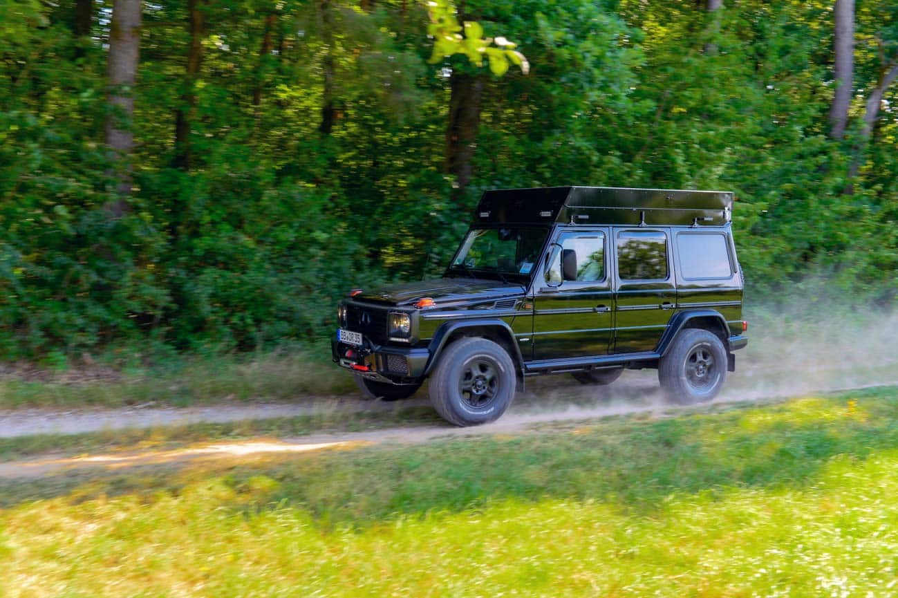 Mercedes G als nobler Minicamper