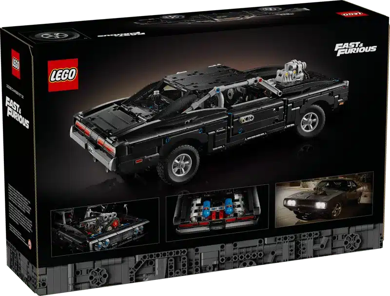 LEGO Technic Fast and Furious Dodge Charger R/T Set 42231 in Originalverpackung mit Modell- und Filmausschnitten